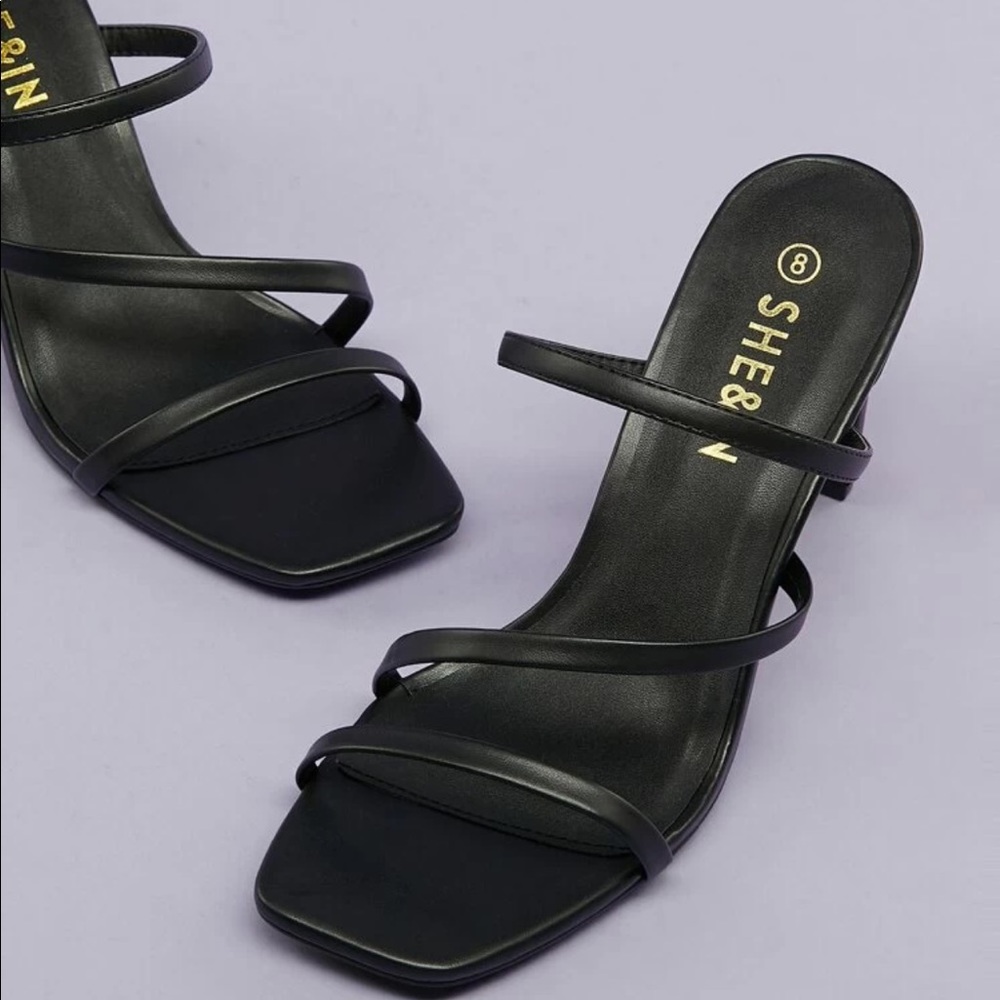 SHEIN black heels never worn